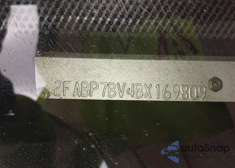 2011 Ford Crown Victoria Police Interceptor из США, поврежденный, VIN 2FABP7BV4BX169809